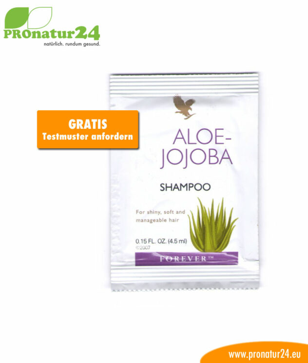 Aloe Vera Jojoba Shampoo Haarpflege Testmuster