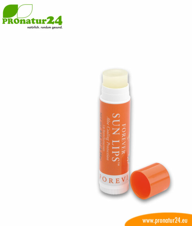 Aloe Vera Sun Lips Lippenstift mit UV-Schutz