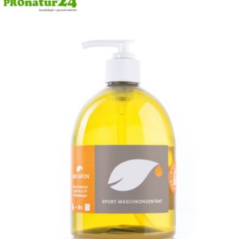 Waschmittel SPORT (Konzentrat) von UNI SAPON ® | ideal für Mikrofaser Funktionswäsche und Membran Textilien