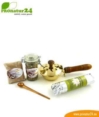 5 teiliges Räucherset "HAUSREINIGUNG" mit hochwertiger Räuchermischung