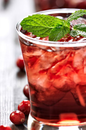 Cocktail mit Aloe Vera Berry Nectar