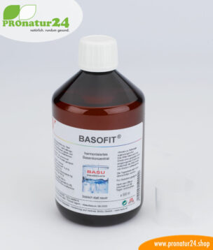 BASOFIT ® Basenkonzentrat | 500 ml | kann helfen richtig zu entsäuern!