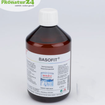 BASOFIT® Basenkonzentrat | 500 ml | kann helfen richtig zu entsäuern!