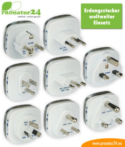 Referenzen unserer Kunden 2 Erdungsstecker | je nach Land und Steckertyp