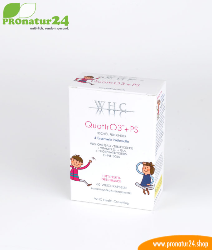 WHC Quattro3 + PS Omega3 für Kinder