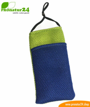 Handyhülle Handytasche mit Strahlenschutz, Sonderedition grün-blau