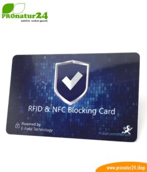 RFID NFC Blocker Karte fürs Portemonnaie