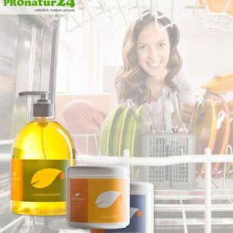 Geschirrspülmittel Set für die Spülmaschine von UNI SAPON ® | ökologischer Ersatz für Geschirrspüler Tabs