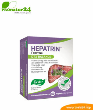 HEPATRIN™ (Гепатрин). Glutenfrei, vegan, ohne Gentechnik, GMP.