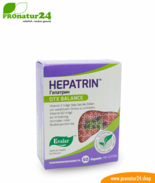 HEPATRIN™ (Гепатрин). Glutenfrei, vegan, ohne Gentechnik, GMP.