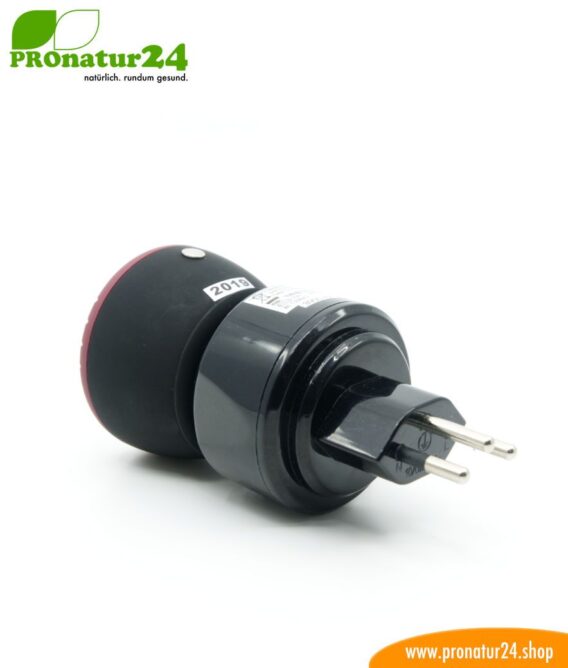 TESTAVIT SCHUKI 3 LCD Steckdosen Sockel Prüfgerät. Mit Adapter Schweiz. Schneller Check der Erdung und Verdrahtung.