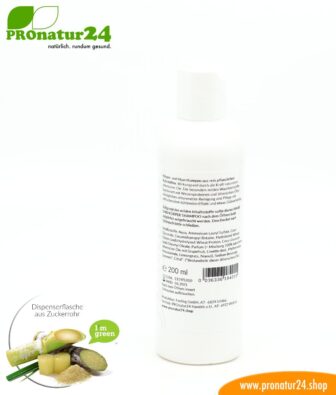 SHAMPOO fresh wave. Haar & Körper kühlendes Sommer Shampoo mit Grapefruit, Limette, uvm.. Duschen neu definiert inkl. nachhaltiger Verpackung.