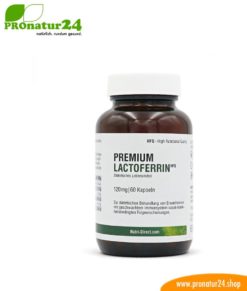 Referenzen unserer Kunden 18 Lactoferrin HFQ | 120 mg Lactoferrin pro Kapsel | Diätetisches Lebensmittel in Premiumqualität