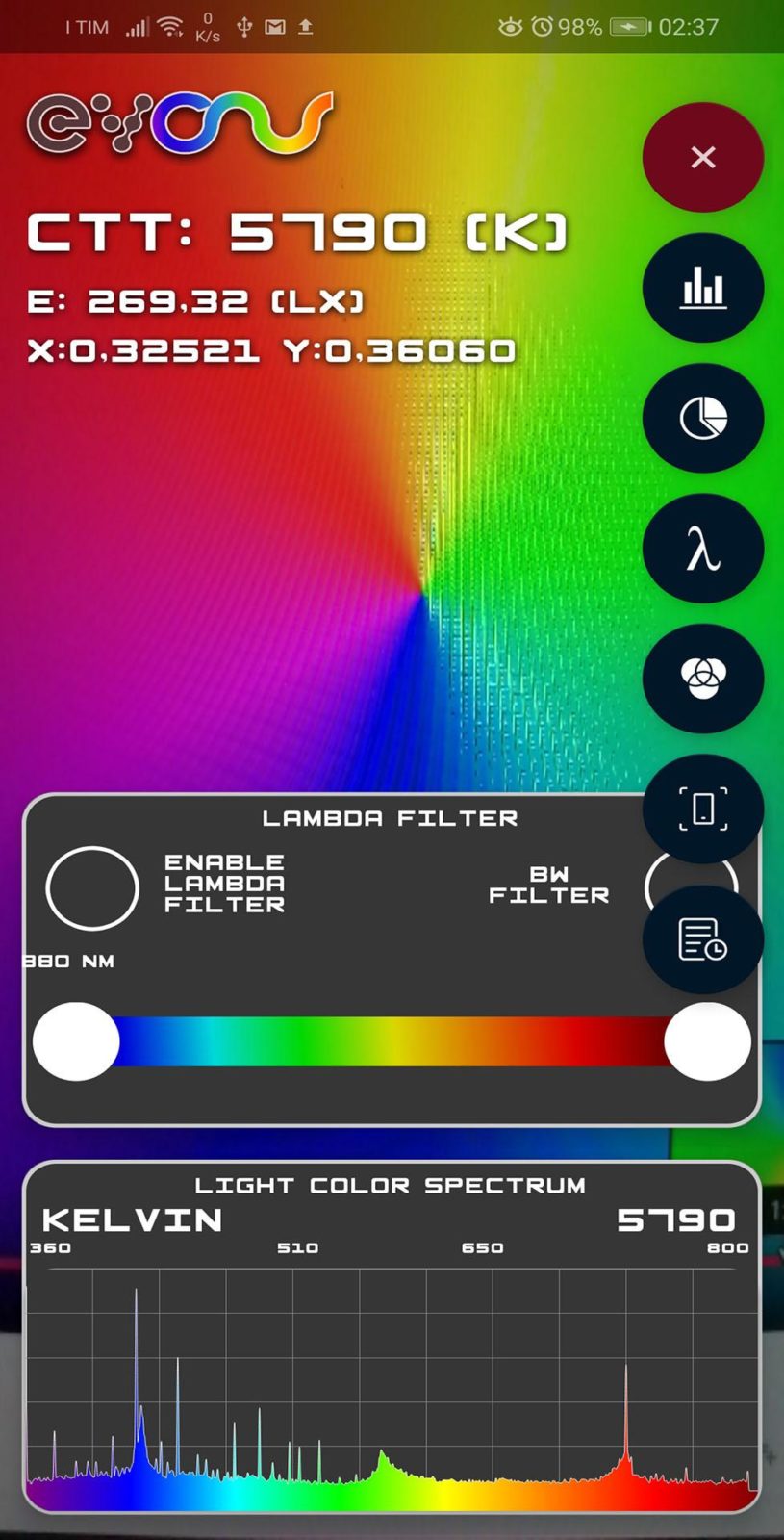 Lightspectrum Pro EVO für Android
