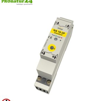 Netzabkoppler NA 16-2P Standard von Biologa | zweipolige Abschaltung | selbstlernend | inklusive LED Kontrollleuchte