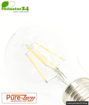 led lampe filament pure z retro e27 42watt filament pronatur24 884