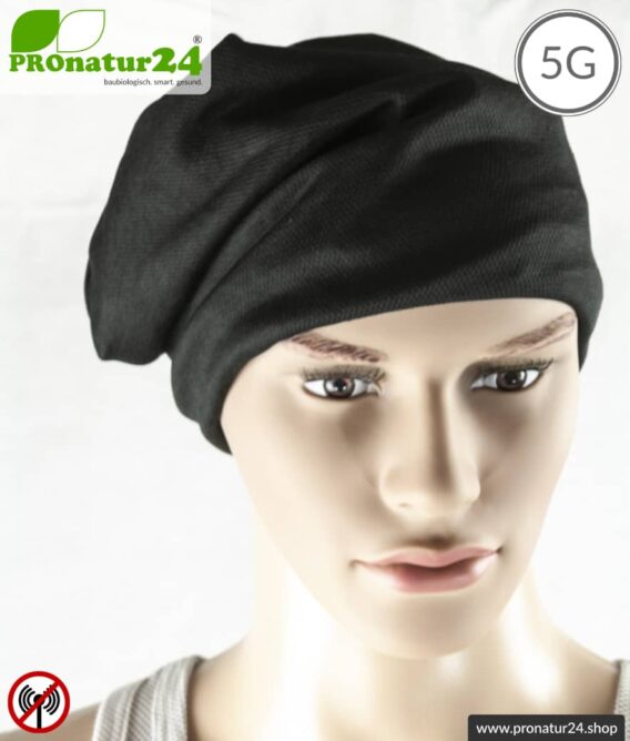 ANTIWAVE abschirmende Mütze Beany | Schutz vor Elektrosmog HF mit Wirkungsgrad bis 99,9 % (Handy, WLAN, LTE) | 5G ready!
