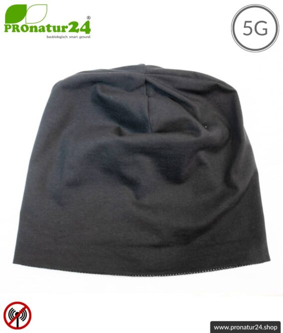 ANTIWAVE abschirmende Mütze Beany | Schutz vor Elektrosmog HF mit Wirkungsgrad bis 99,9 % (Handy, WLAN, LTE) | 5G ready!
