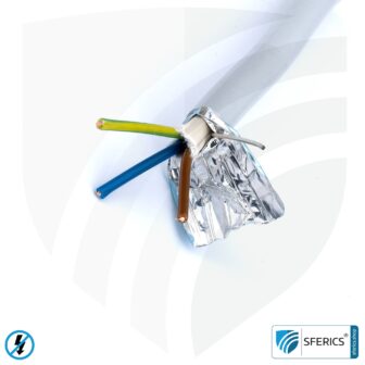 (N)HXMH(St)-J 3x 1,5 mm² geschirmtes Elektrokabel Mantelleitung | Halogenfrei | Weichmacherfrei | Verlegekabel zur Vermeidung elektrischer Felder NF | 41-4303