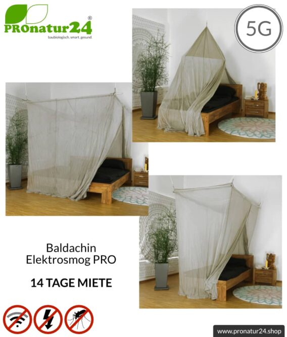 Baldachin Elektrosmog PRO für 14 Tage mieten und kennenlernen.