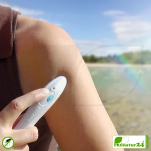 bite away® elektronischer Stichheiler | ORIGINAL Stichheiler gegen Juckreiz bei Insektenstichen | Elektro Hitzestift gegen Mückenstiche als Insektenstichheiler