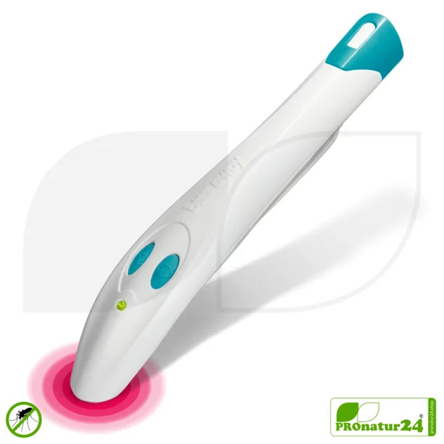 bite away® elektronischer Stichheiler | ORIGINAL Stichheiler gegen Juckreiz bei Insektenstichen | Elektro Hitzestift gegen Mückenstiche als Insektenstichheiler