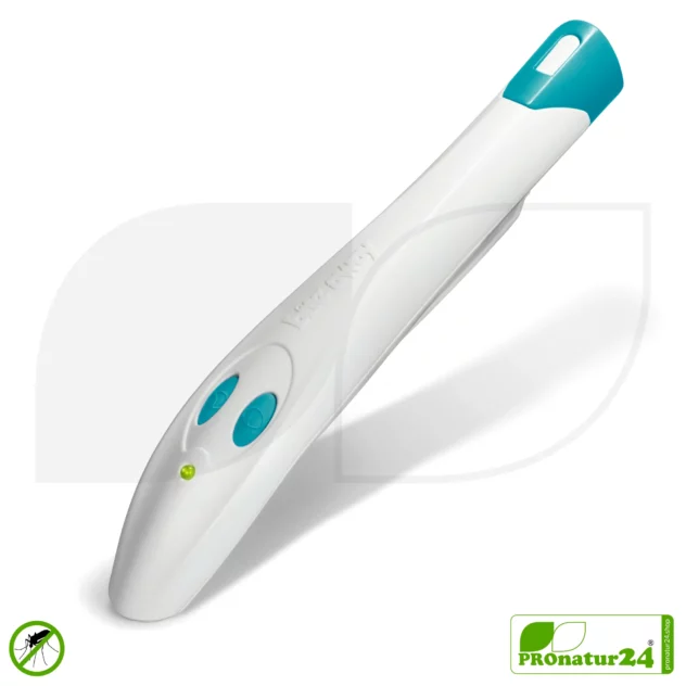 bite away® elektronischer Stichheiler | ORIGINAL Stichheiler gegen Juckreiz bei Insektenstichen | Elektro Hitzestift gegen Mückenstiche als Insektenstichheiler