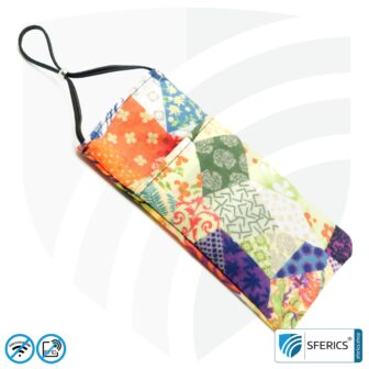 Handytasche eWall | Handyhülle Design felix.rose | Anti Elektrosmog inkl. 5G | 3in1 Schutz inkl. RFID Datenschutz | iPhone, Android, Smartphone, usw.