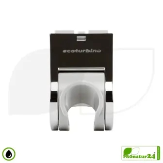 Duschkopfhalter - Brausehalterung | Wandhalterung für Bad & Dusche von ecoturbino® | silber