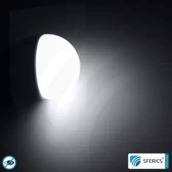 8 Watt LED Vollspektrum, dimmbar (TRIAC) | Hell wie 60 Watt, 560 Lumen | CRI 97 | flimmerfrei | Tageslicht | E27 | Business Qualität