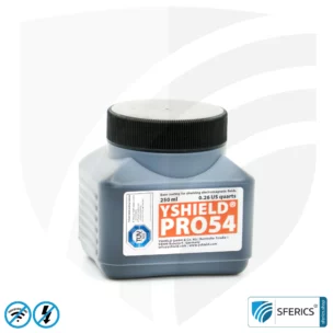 Musterset Abschirmfarben HF | Schutz vor Elektrosmog EMF mit jeweils 250 ml Füllmenge | TÜV SÜD zertifiziert | Perfekt für Materialtests in der Praxis vor dem Kauf