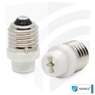 Universal Adapter Leuchtmittel | G9 Leuchtmittel auf E27 Sockel
