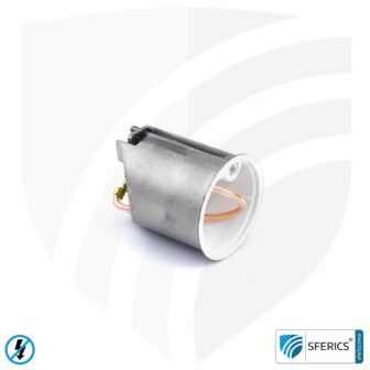 Geschirmte Wandleuchten Auslassdose | 45 mm | Installationsdose für Montage im Tockenbau und unter Putz | halogenfrei