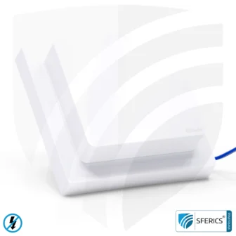 Aufputzrepeater RP-NA16-AP | Eltako FRP65/230V-wg | Repeater zur Montage auf Installationsdose | LEVEL 2 | Masterschalter Set-Up | baubiologische Funktechnik nach EnOcean Standard