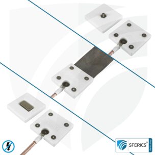 Mobile Erdungsplatte | zur Erdung von Baldachin, Bodenunterlage, Zelt, Schlafsack, Bettwäsche, Decke, u.v.m.