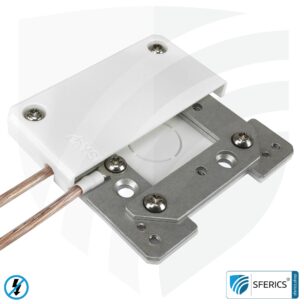 Erdungsgehäuse, stationär | Erdung abgeschirmter Flächen | Innenräume und Außenbereich 8 Erdungsgehäuse, stationär | Erdung abgeschirmter Flächen | Innenräume und Außenbereich