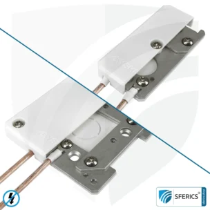 Erdungsgehäuse, stationär | Erdung abgeschirmter Flächen | Innenräume und Außenbereich