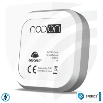 Handsender TX-NA16-HAND | 2-Kanal Fernbedienung | Masterschalter Set-Up | baubiologische Funktechnik nach EnOcean Standard