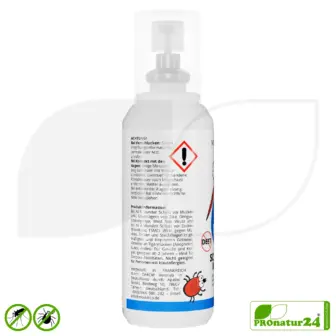MOSKINTO no pieks | Insektenschutzspray mit Icaridin gegen Mücken & Zecken (ab 2 Jahren) | 75 ml